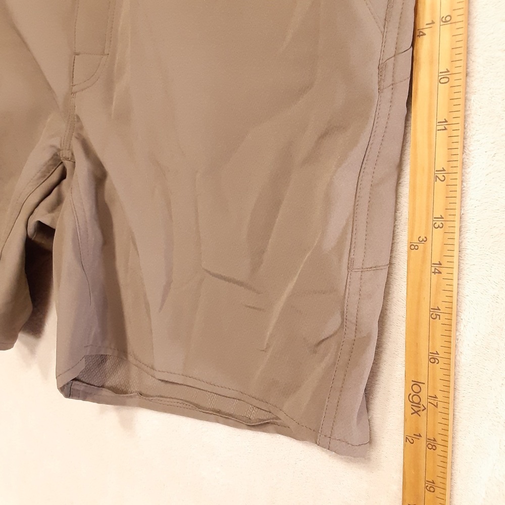 Simms Mens Skiff Performance Shorts Sz.36 Brown Utility Pocket 7" Inseam - Picture 6 of 8